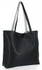 Torebka Damska Shopper Listonoszka Venere Czarna/Srebrna